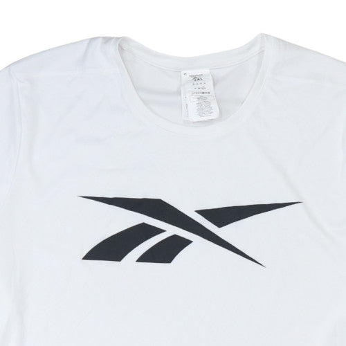 Reebok Men's White 2XL Speedwick Athletic Crew Neck T-Shirt