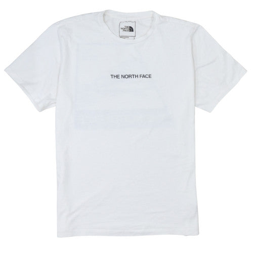 The North Face Men's White Large Graphic T-Shirt Cotton Blend