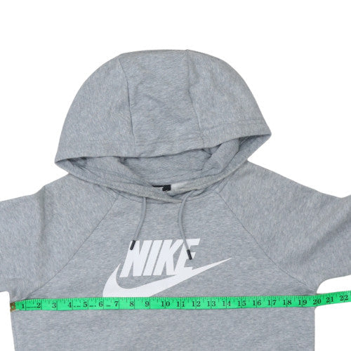 Nike Men's Grey XS Pullover Hoodie with Logo Graphic