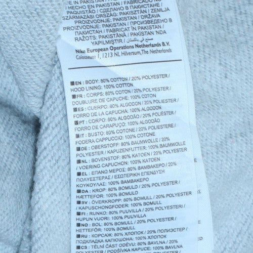 Nike Men's Grey XS Pullover Hoodie with Logo Graphic