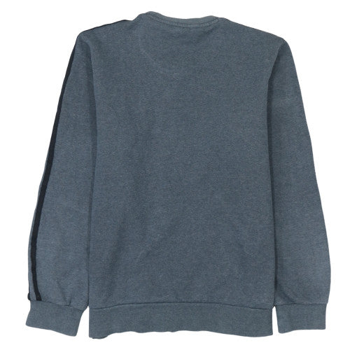 Adidas Men’s Grey Crew Neck Pullover Sweatshirt Size S