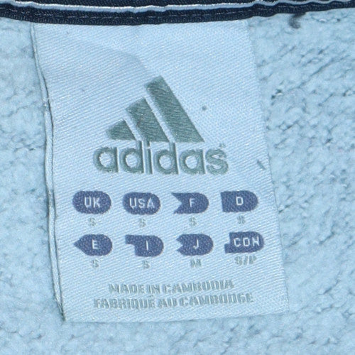 Adidas Men’s Grey Crew Neck Pullover Sweatshirt Size S