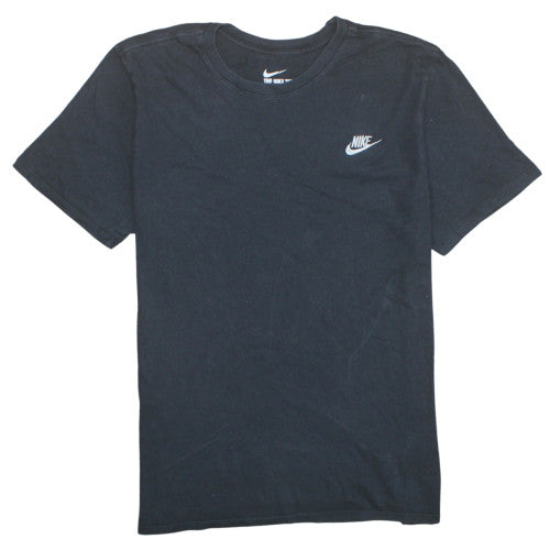 Nike Men's Black Athletic Fit Logo Crew Neck T-Shirt Size L