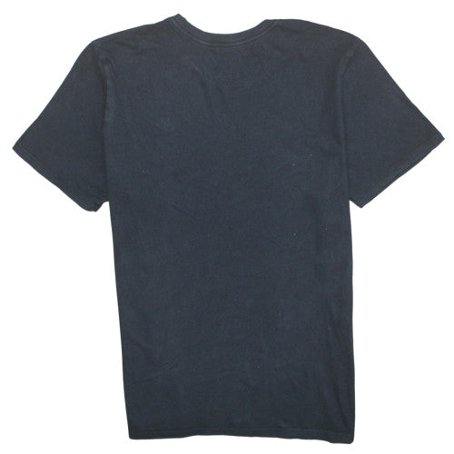 Nike Men's Black Athletic Fit Logo Crew Neck T-Shirt Size L