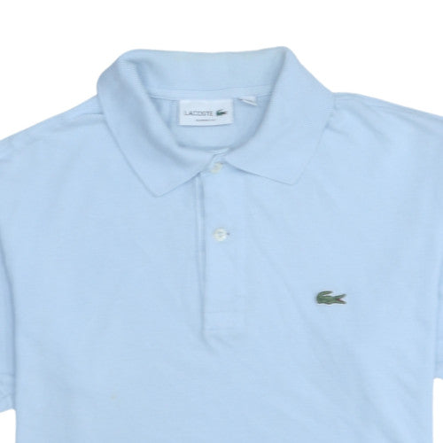Lacoste Men's Blue Classic Fit Cotton Polo Shirt Size M