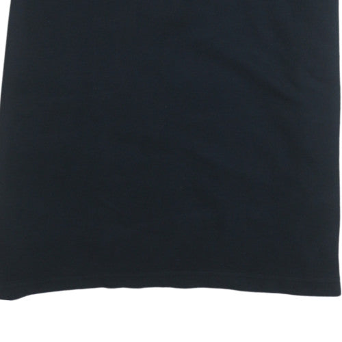 Nike Men's Black Cotton Short Sleeve Polo Shirt M Regular Fit