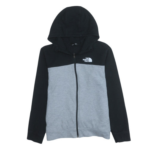 The North Face Teens Grey Full Zip Hoodie Size 14 Fleece Jacket