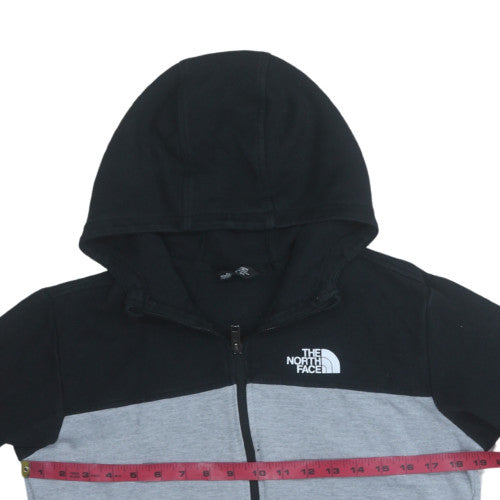 The North Face Teens Grey Full Zip Hoodie Size 14 Fleece Jacket