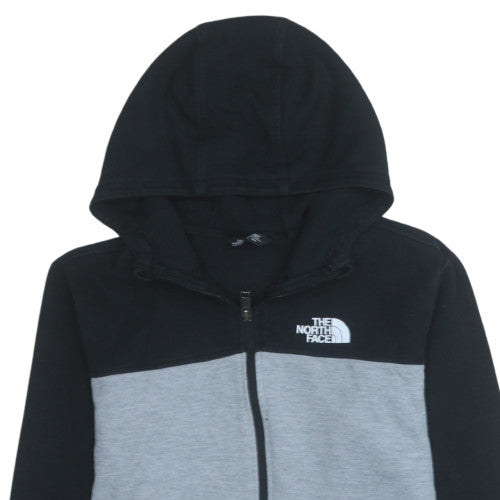 The North Face Teens Grey Full Zip Hoodie Size 14 Fleece Jacket