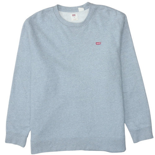 Levi's Men's Grey XL Crew Neck Pullover Sweatshirt