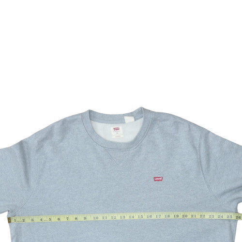 Levi's Men's Grey XL Crew Neck Pullover Sweatshirt