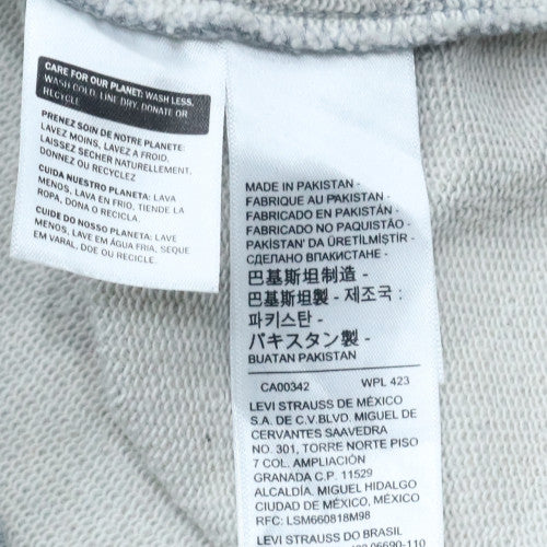 Levi's Men's Grey XL Crew Neck Pullover Sweatshirt