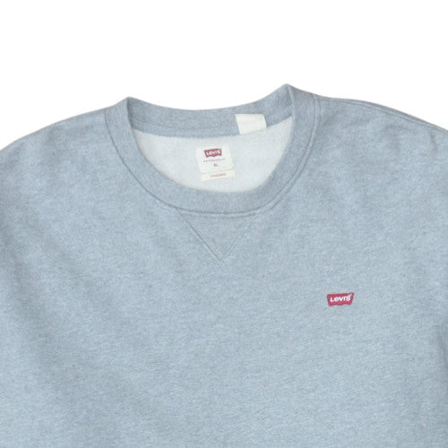 Levi's Men's Grey XL Crew Neck Pullover Sweatshirt
