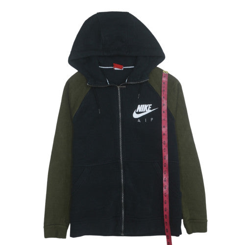 Nike Men's Black Full Zip Hoodie M Sports Fleece Sweatshirt