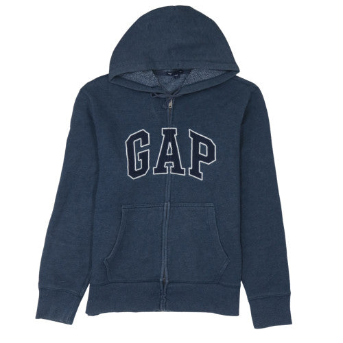 GAP Men's Blue Full Zip Hoodie Sweatshirt Size M Classic Fit