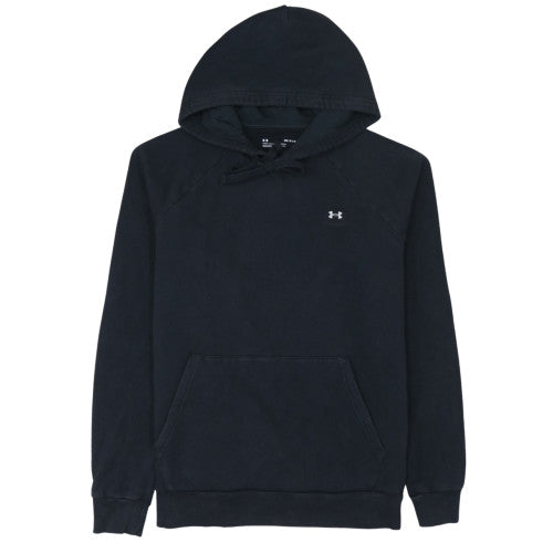 Under Armour Men's Black Pullover Hoodie Small Relaxed Fit Fleece