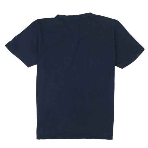 Calvin Klein Jeans Men's Blue XL Logo Graphic Cotton T-Shirt