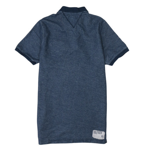 Tommy Hilfiger Men's Blue Slim Fit Polo Shirt Size S