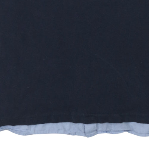 Tommy Hilfiger Men's Blue Slim Fit 2XL Polo Shirt