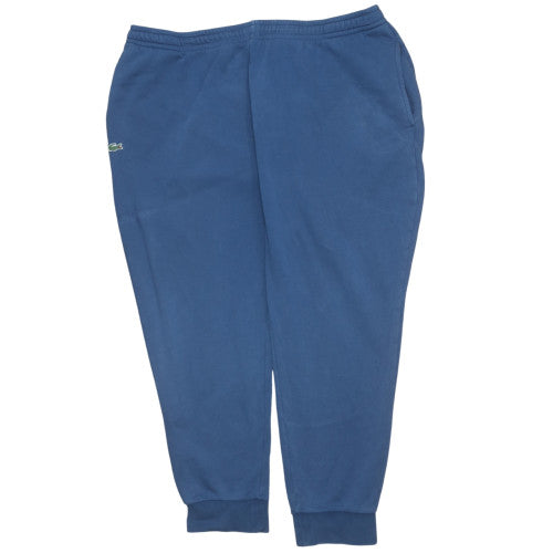 Lacoste Men Blue 4XL Sweatpants Comfortable Fleece Tapered Fit