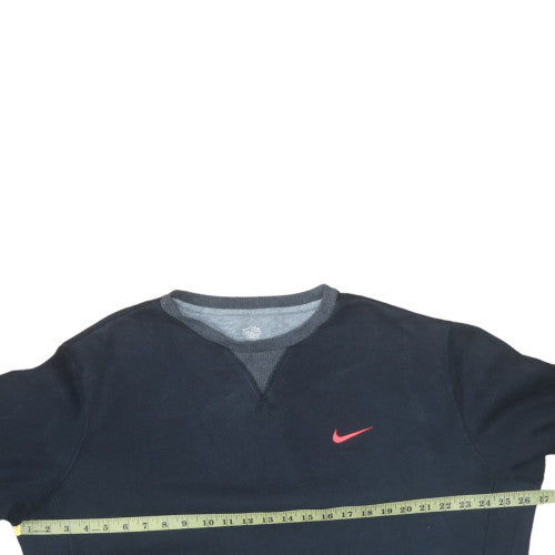 Nike Men's Black XL Pullover Fleece Crew Neck Sweatshirt