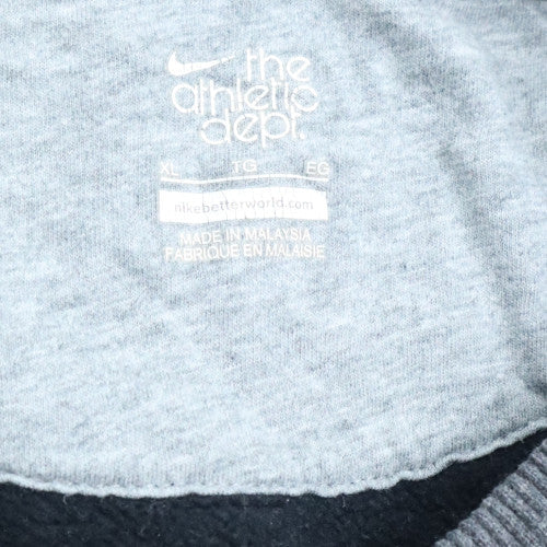 Nike Men's Black XL Pullover Fleece Crew Neck Sweatshirt