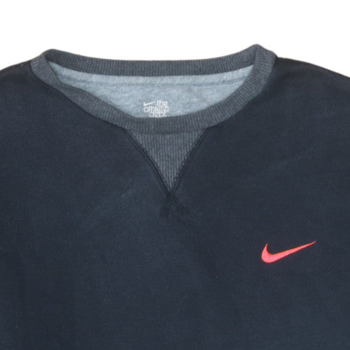 Nike Men's Black XL Pullover Fleece Crew Neck Sweatshirt