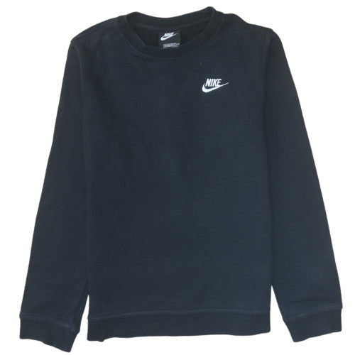 Nike Girls Black XL Fleece Crew Neck Pullover Sweatshirt