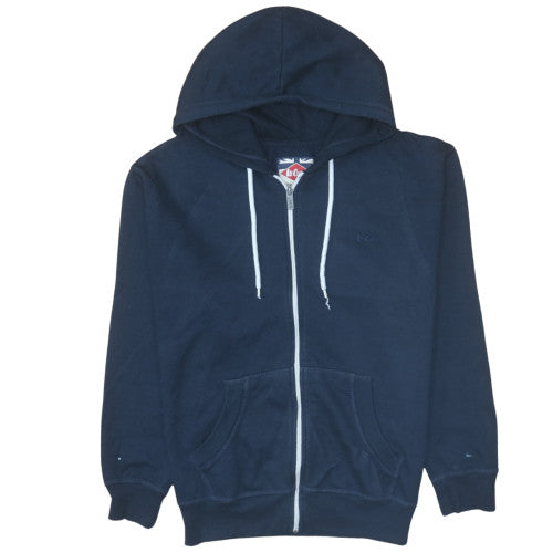 Lee Cooper Men's Blue Full Zip Hoodie Size M Regular Fit
