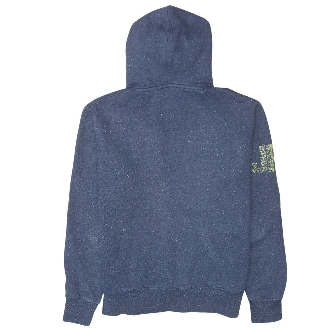 Superdry Men's Blue Pullover Hoodie Size M Graphic Logo Sweater