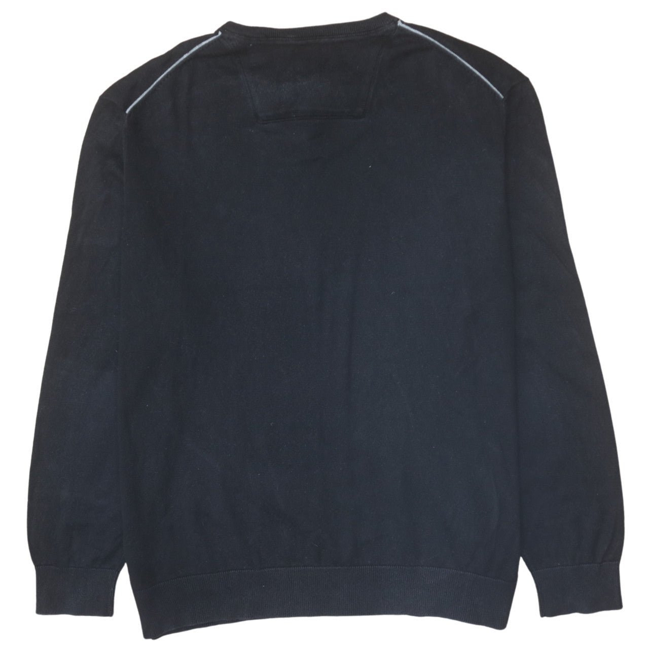 Timberland Men's Black 2XL V-Neck Cotton Pullover Jumper