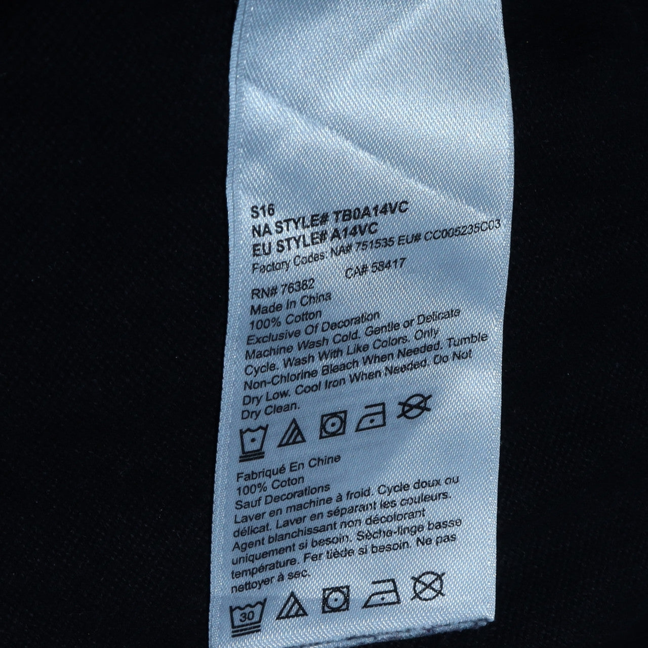 Timberland Men's Black 2XL V-Neck Cotton Pullover Jumper