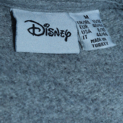 Disney Primark Women Grey Lilo & Stitch Pullover Sweatshirt Size M 12/14