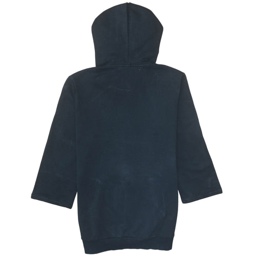 Adidas Women's Black Pullover Hoodie Dress Size 14 Casual Tunic Style