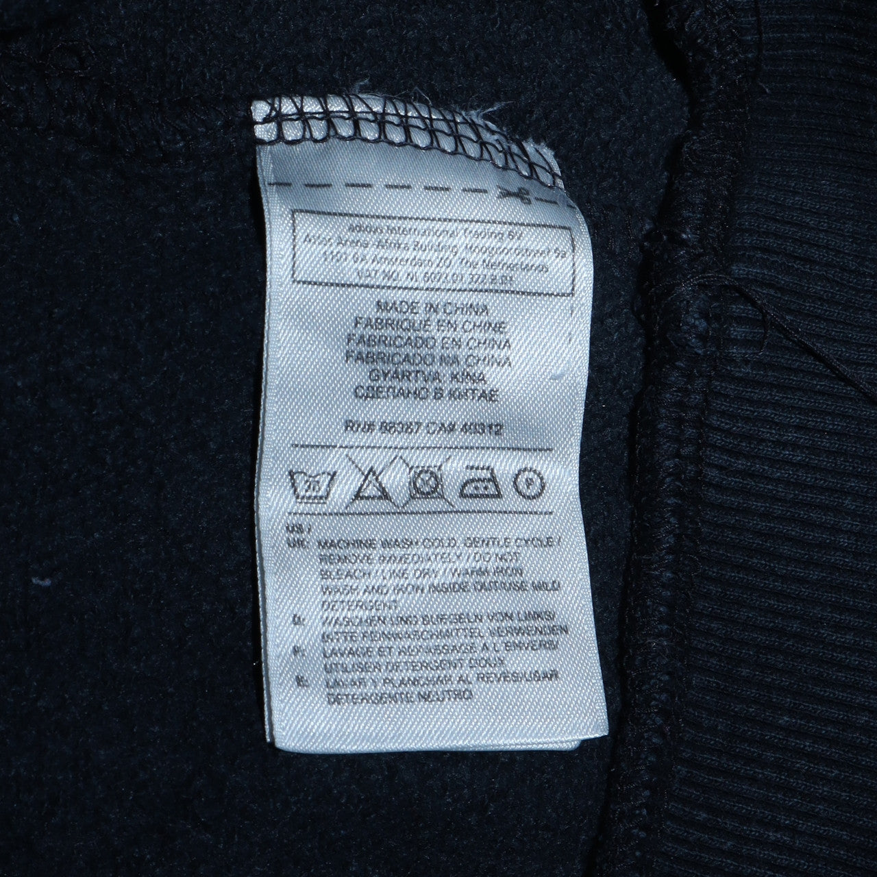 Adidas Women's Black Pullover Hoodie Dress Size 14 Casual Tunic Style