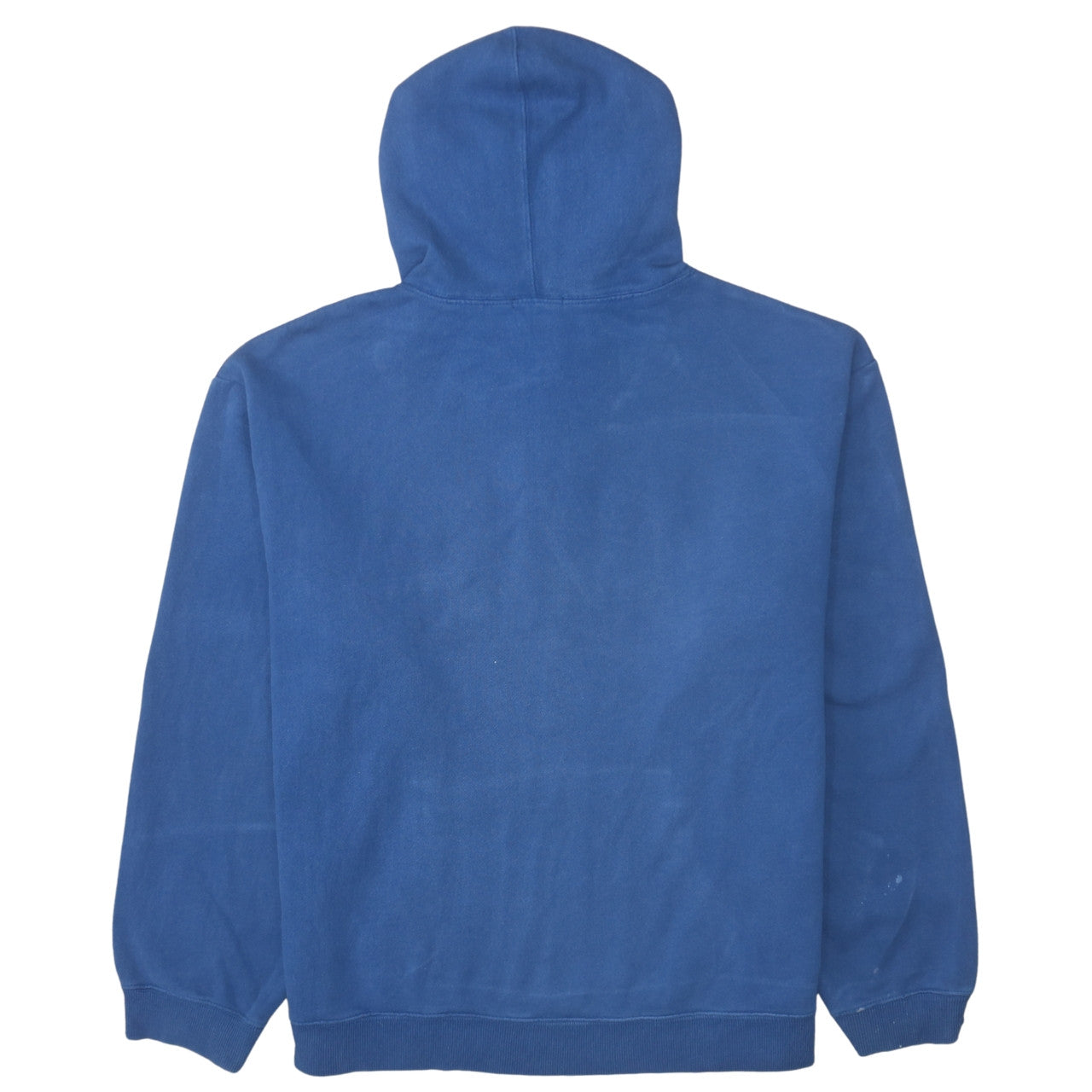 GAP Men's Blue Pullover Hoodie L Logo Fleece Sweatshirt