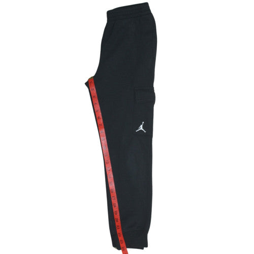 Jordan Boys Black Jogger Trousers 10-12 Years Elastic Waist Fleece
