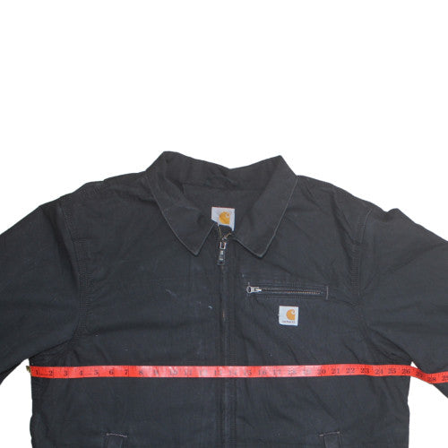 Carhartt Men's Black XL Workwear Canvas Jacket