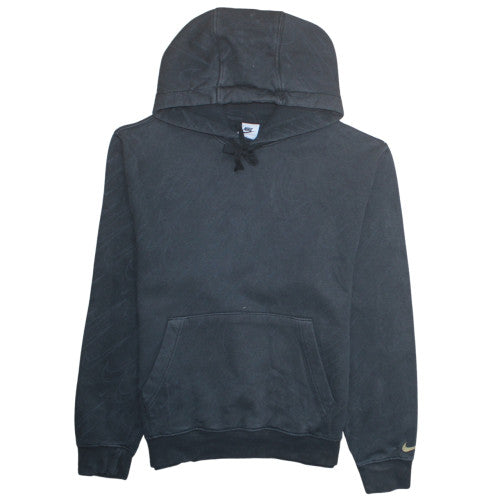 Nike Womens Black Pullover Hoodie Small Hooded Sweatshirt