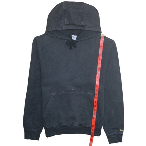 Nike Womens Black Pullover Hoodie Small Hooded Sweatshirt