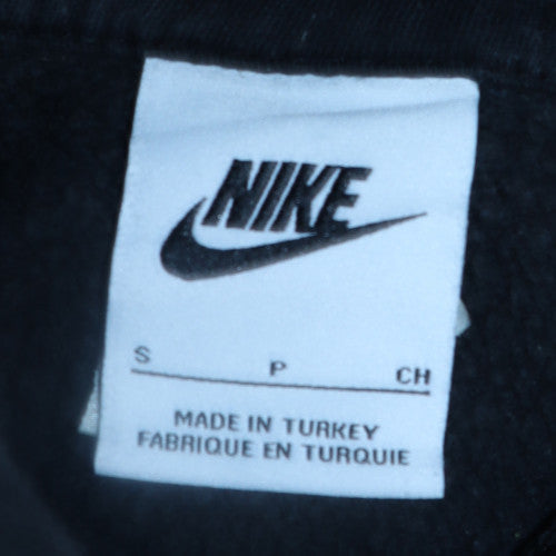 Nike Womens Black Pullover Hoodie Small Hooded Sweatshirt