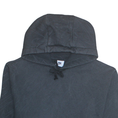 Nike Womens Black Pullover Hoodie Small Hooded Sweatshirt