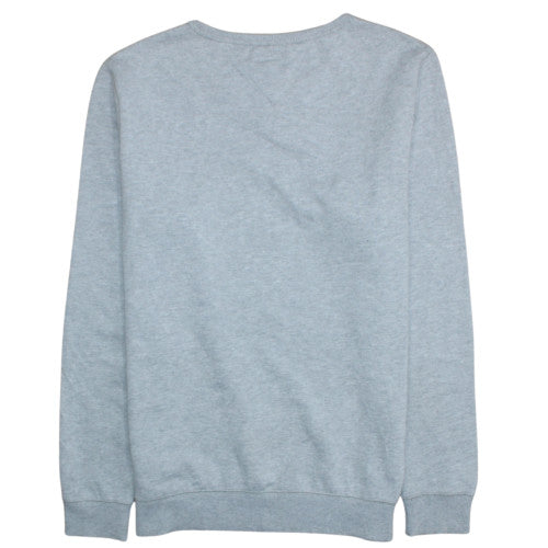 Tommy Hilfiger Denim Men's Grey XL Pullover Sweatshirt Crew Neck
