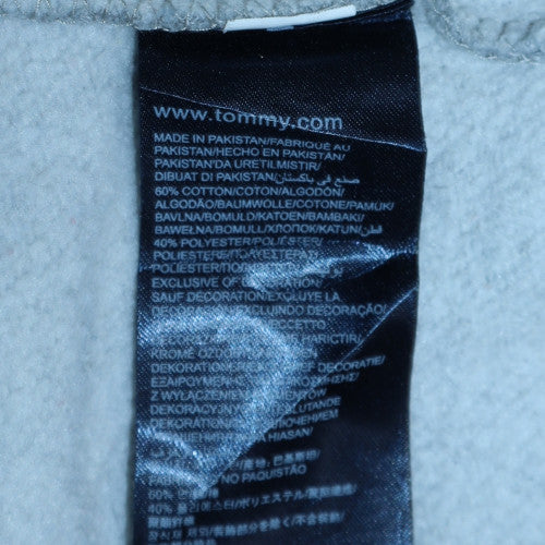 Tommy Hilfiger Denim Men's Grey XL Pullover Sweatshirt Crew Neck