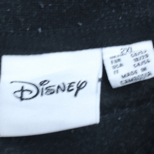 Disney Women's Black Tinker Bell Sweatshirt XL Graphic Pullover