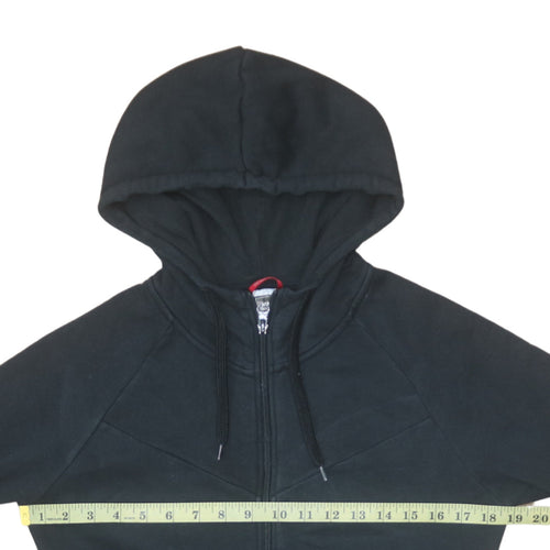 The North Face Women's Black Full Zip Hoodie Size S Cotton Blend