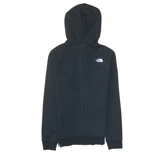 The North Face Women's Black Full Zip Hoodie Size S Cotton Blend