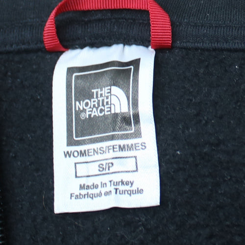 The North Face Women's Black Full Zip Hoodie Size S Cotton Blend