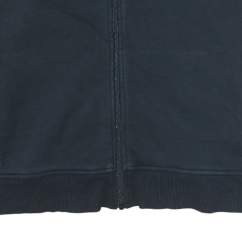 The North Face Women's Black Full Zip Hoodie Size S Cotton Blend