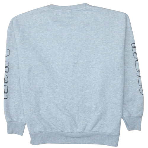 Disney Primark Womens Grey Stitch & Angel Sweatshirt L Cotton Blend